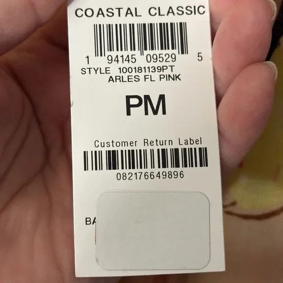 Style & Co. Floral Print Long Sleeve Button-Front Midi Dress Petite Medium - Picture 11 of 15